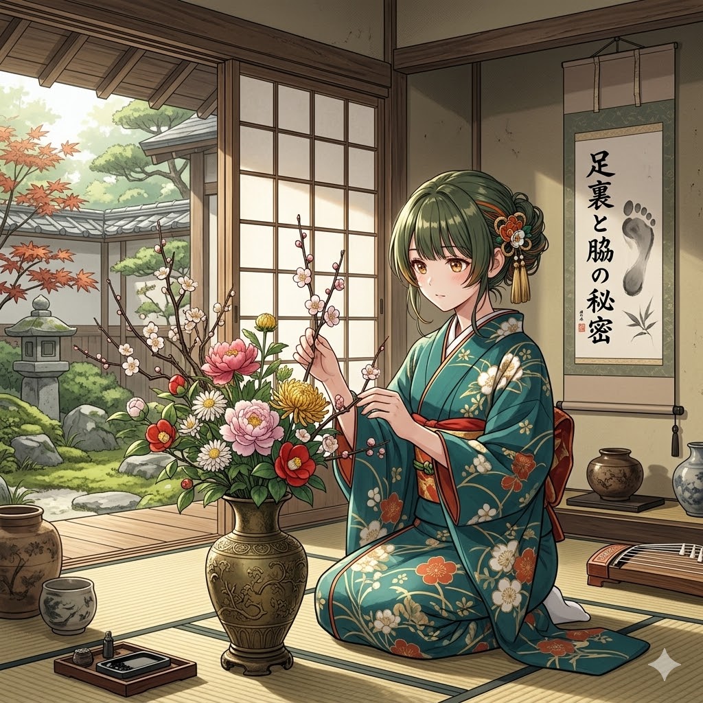 生け花をするBONSAIちゃん | の人気AIイラスト・グラビア