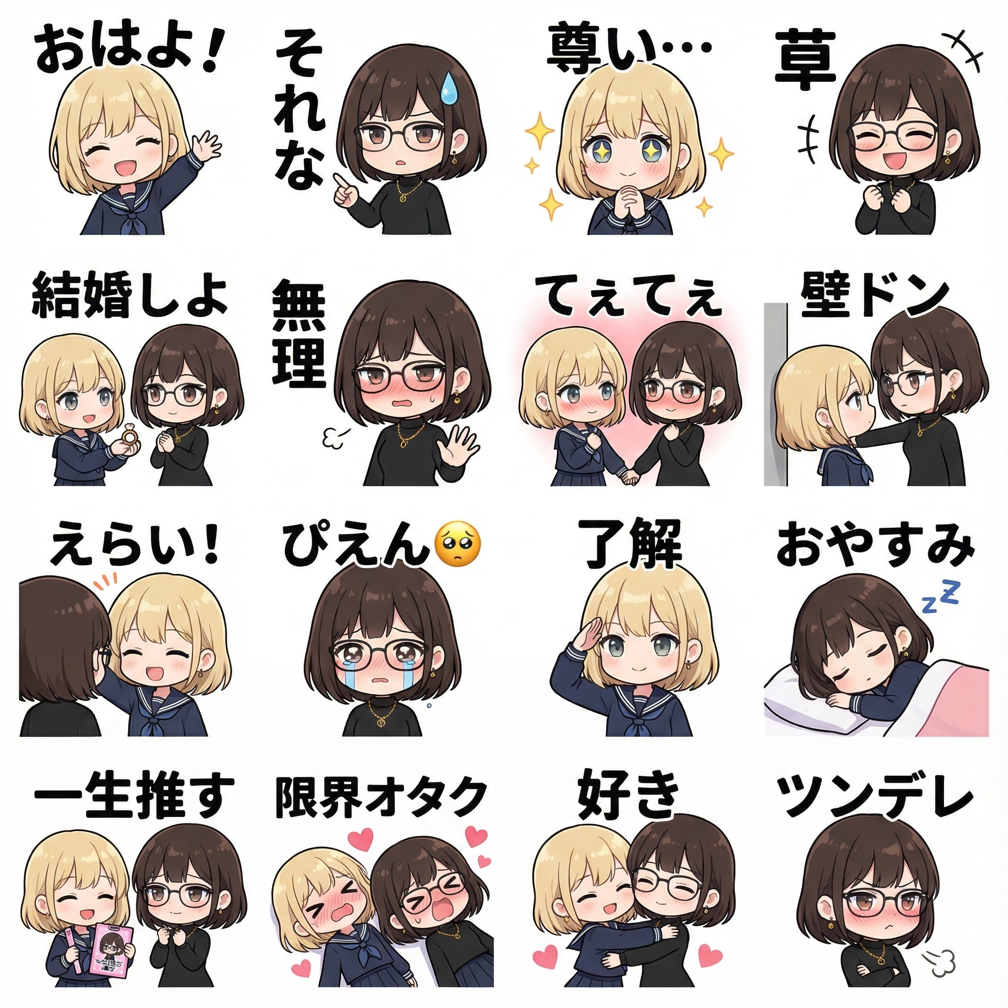 LINEスタンプ楽しい🤣 | の人気AIイラスト・グラビア