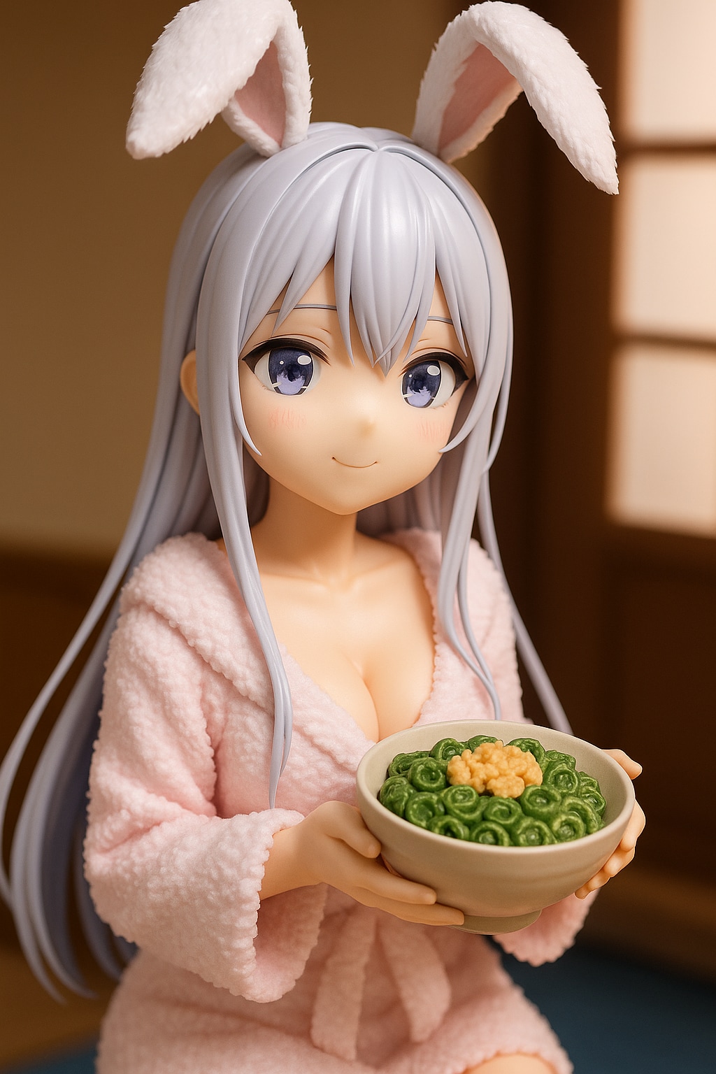 昼食ねぎ盛からし丼