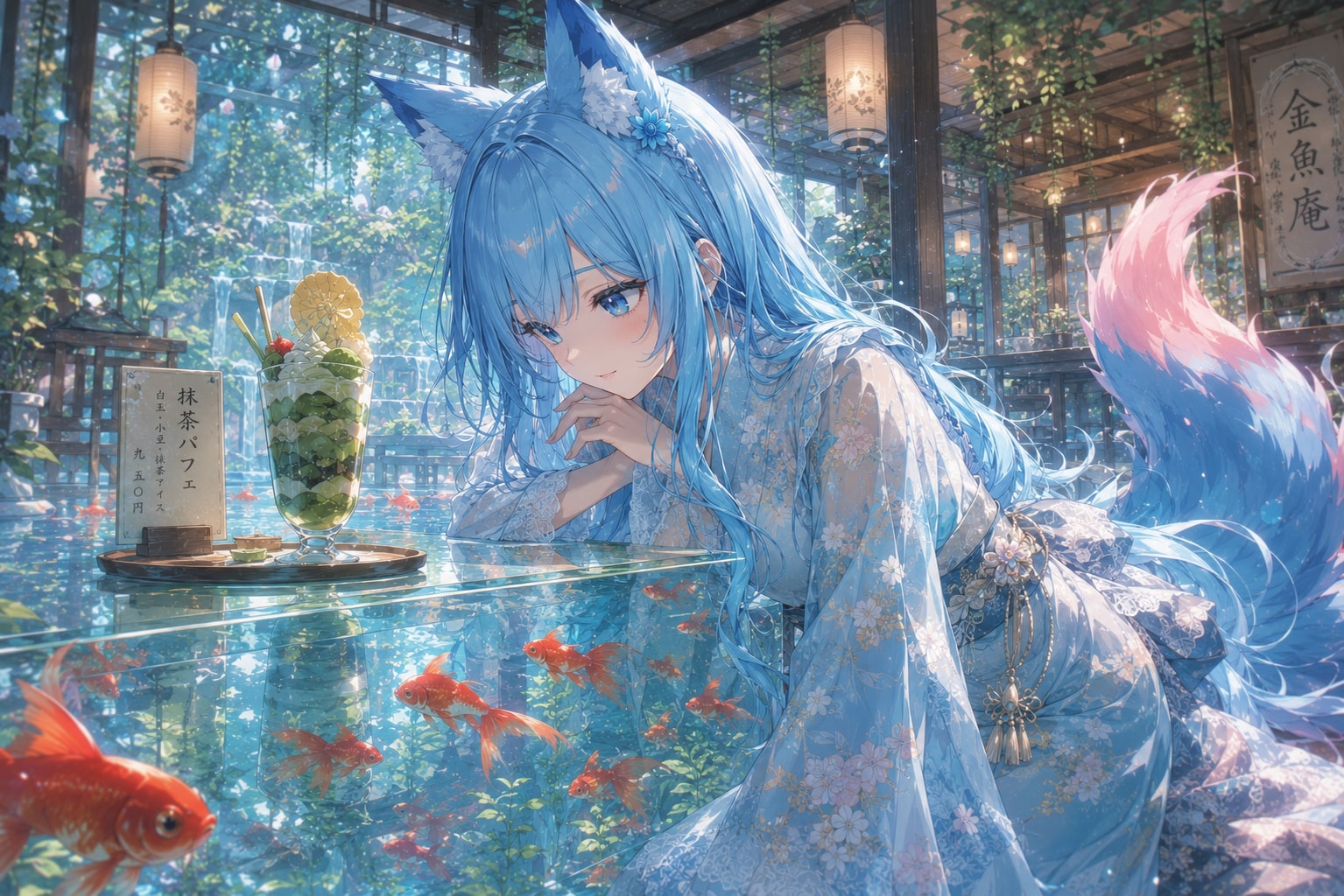 姫猫は、ガラスの向こうの自由に恋してる