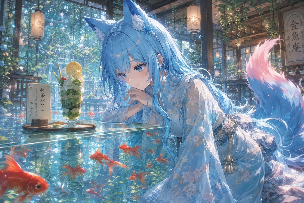 姫猫は、ガラスの向こうの自由に恋してる