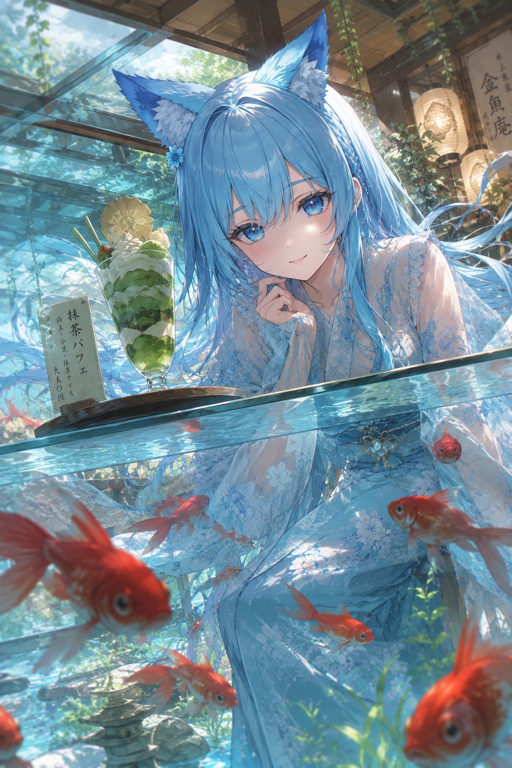 姫猫は、ガラスの向こうの自由に恋してる