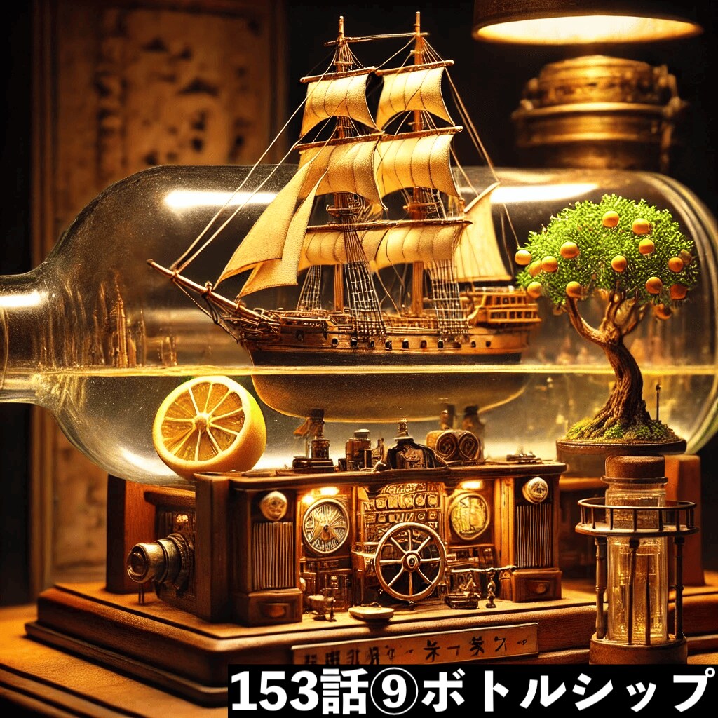 153話⑨ボトルシップ