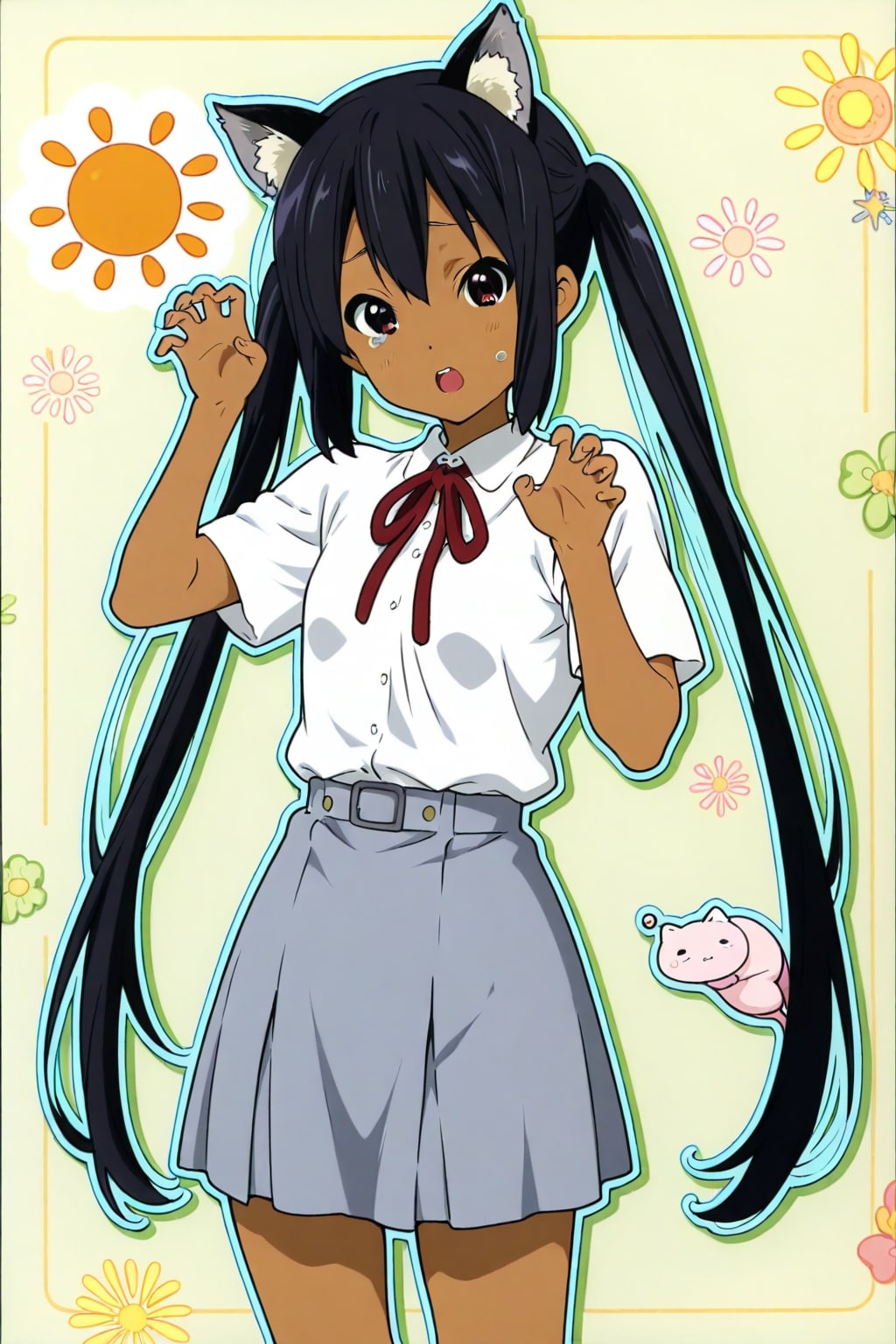 ちち生日焼けあずにゃん