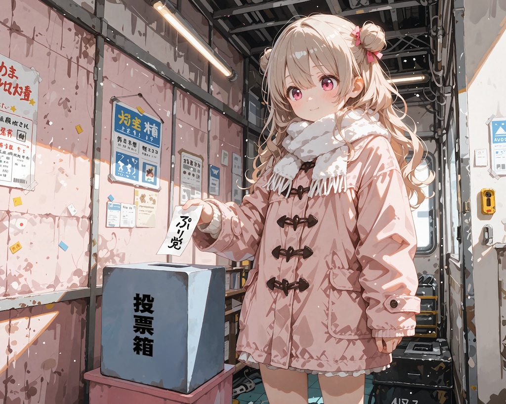 選挙の投票してきた！ 2026年総選挙