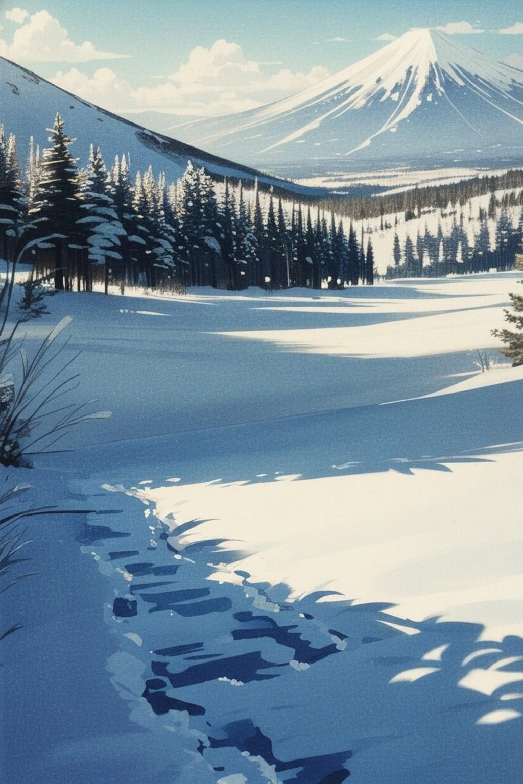 雪山風景