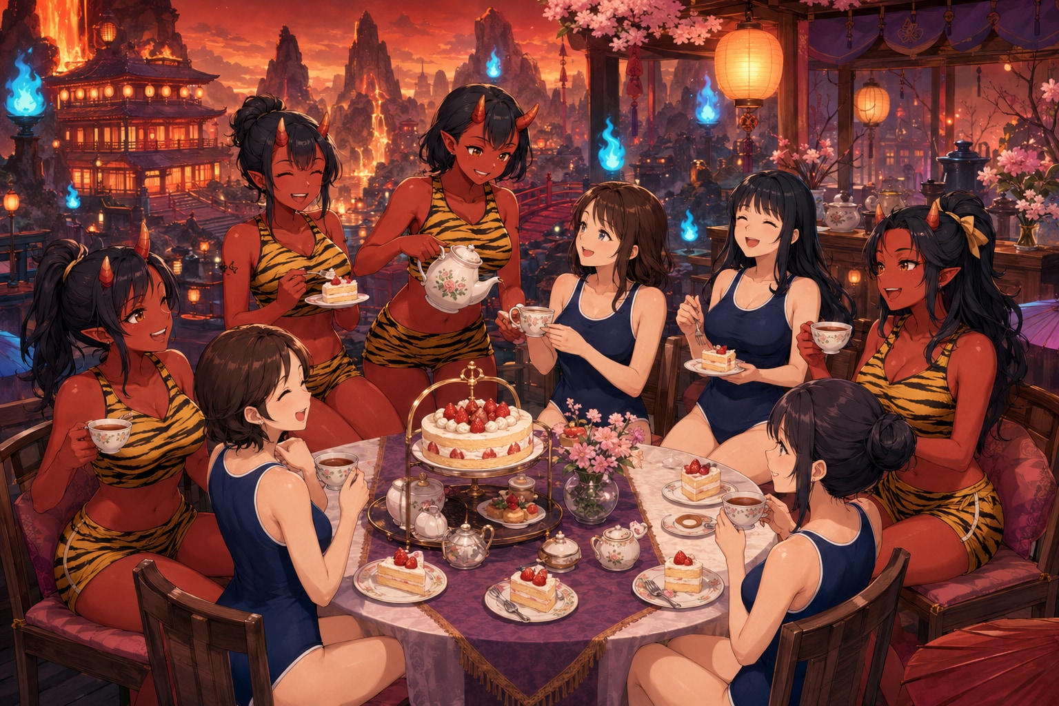 地獄で女子会