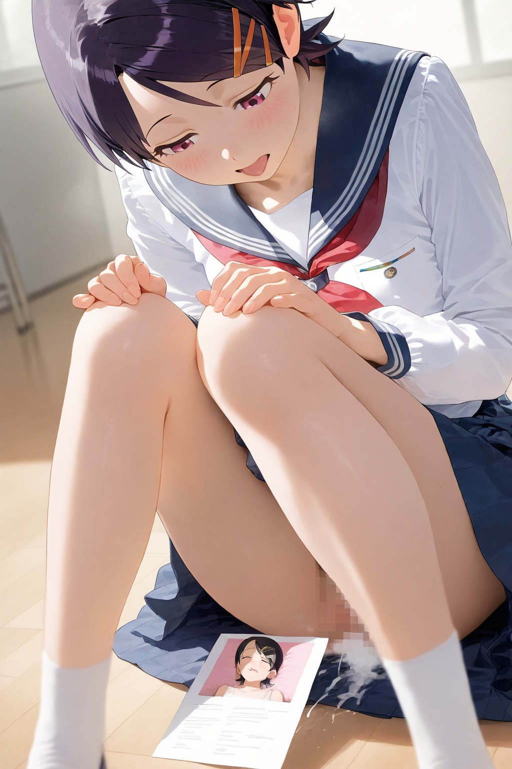 私・・私、こんな顔で逝くんだ・・。