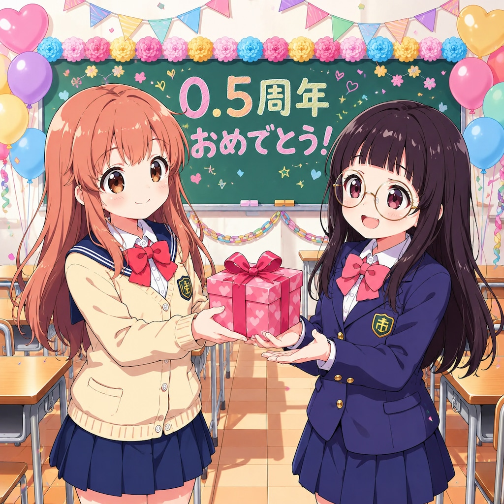 dodo_さん、0.5周年おめでとうございます！！