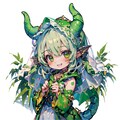 富士山とドラゴン着ぐるみ少女🐉🐲 4枚目