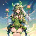 富士山とドラゴン着ぐるみ少女🐉🐲 3枚目