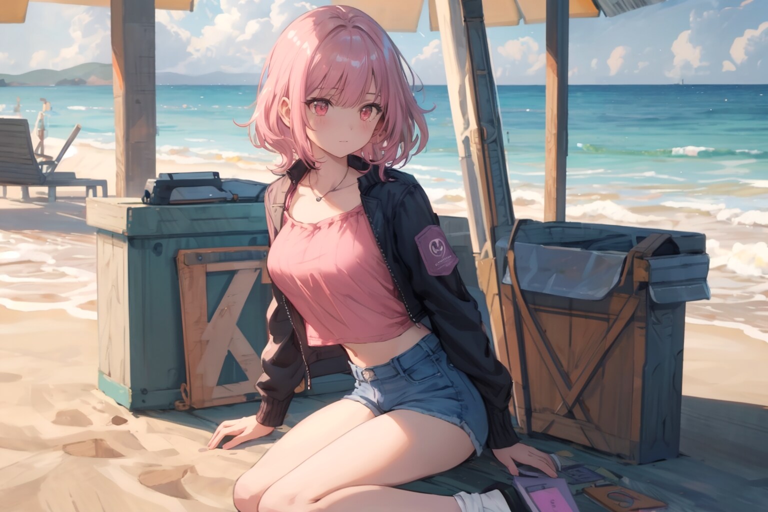 pink girl