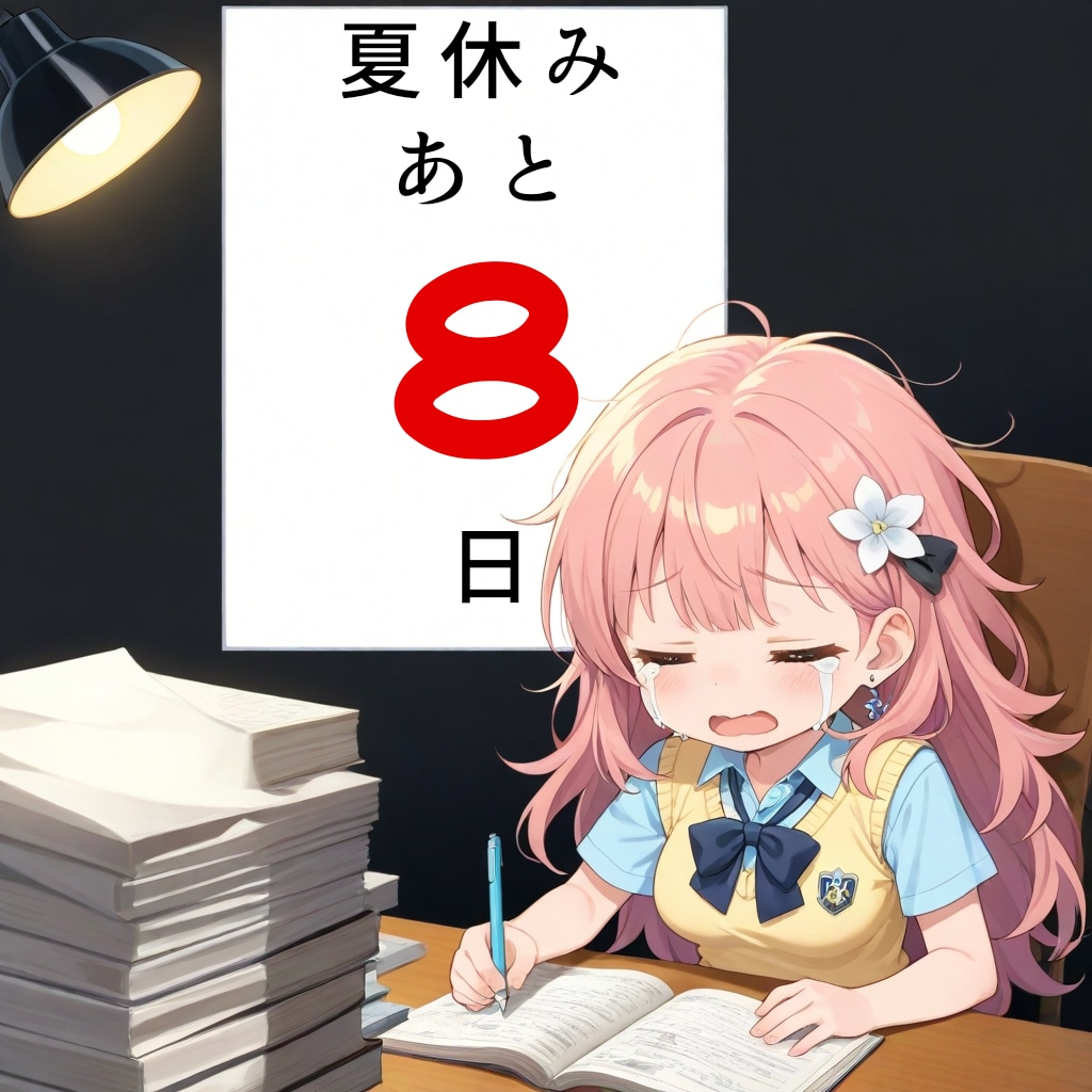 夏休みもあと少し
