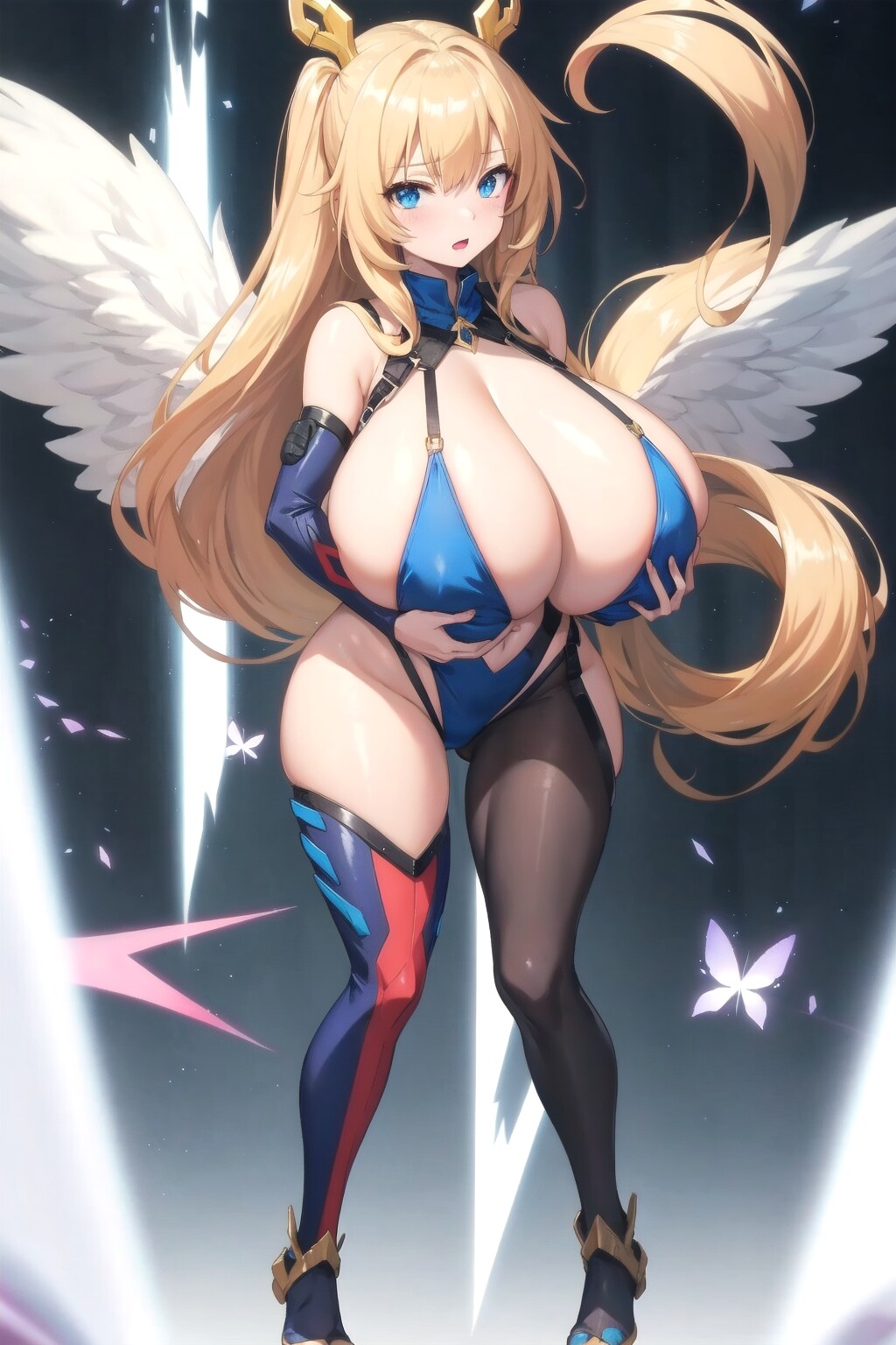 持ち上げ天使