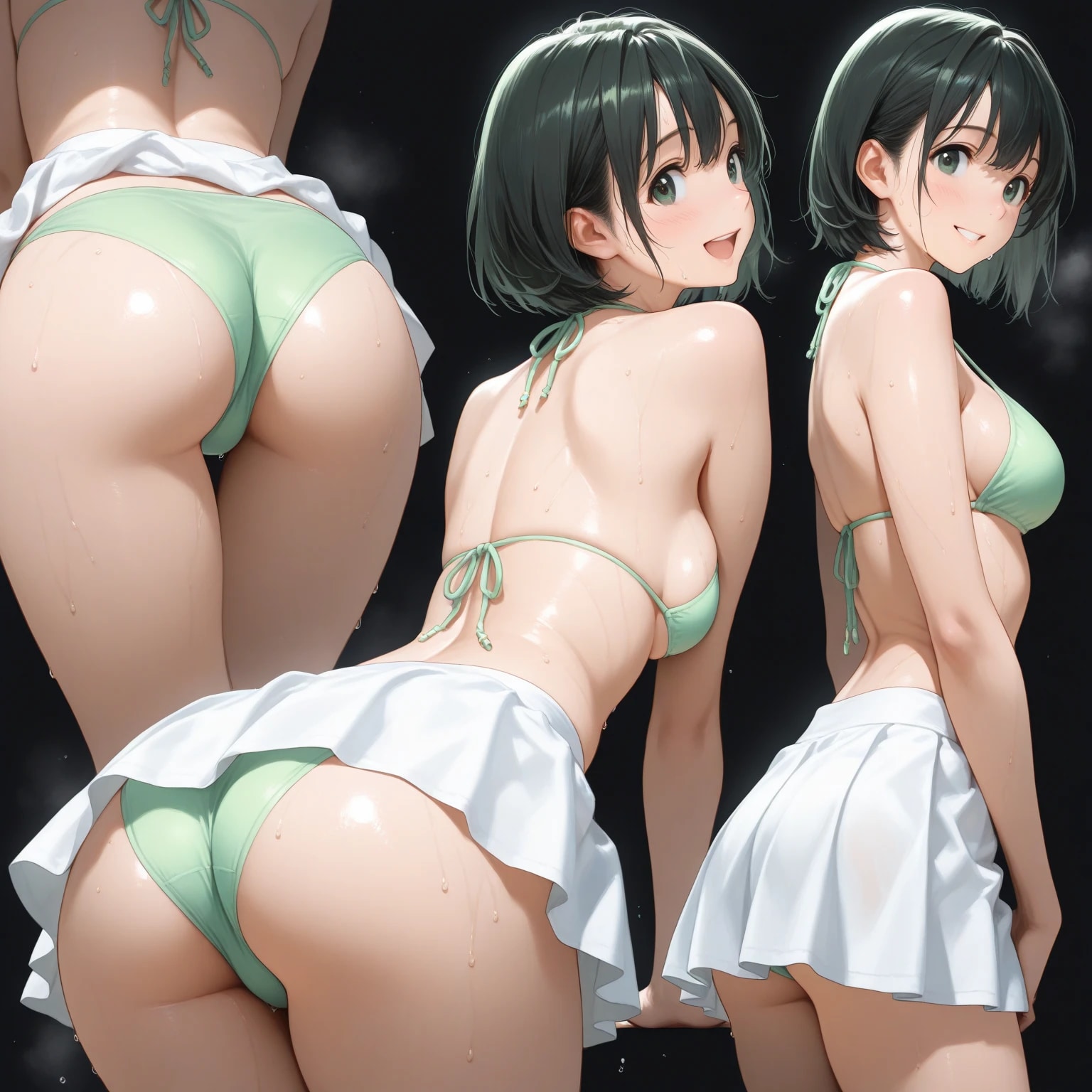ビキニスカート　広根涼