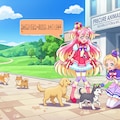キュアフレンディ、仔犬達のリハビリをキュアワンダフルと実施する 4枚目