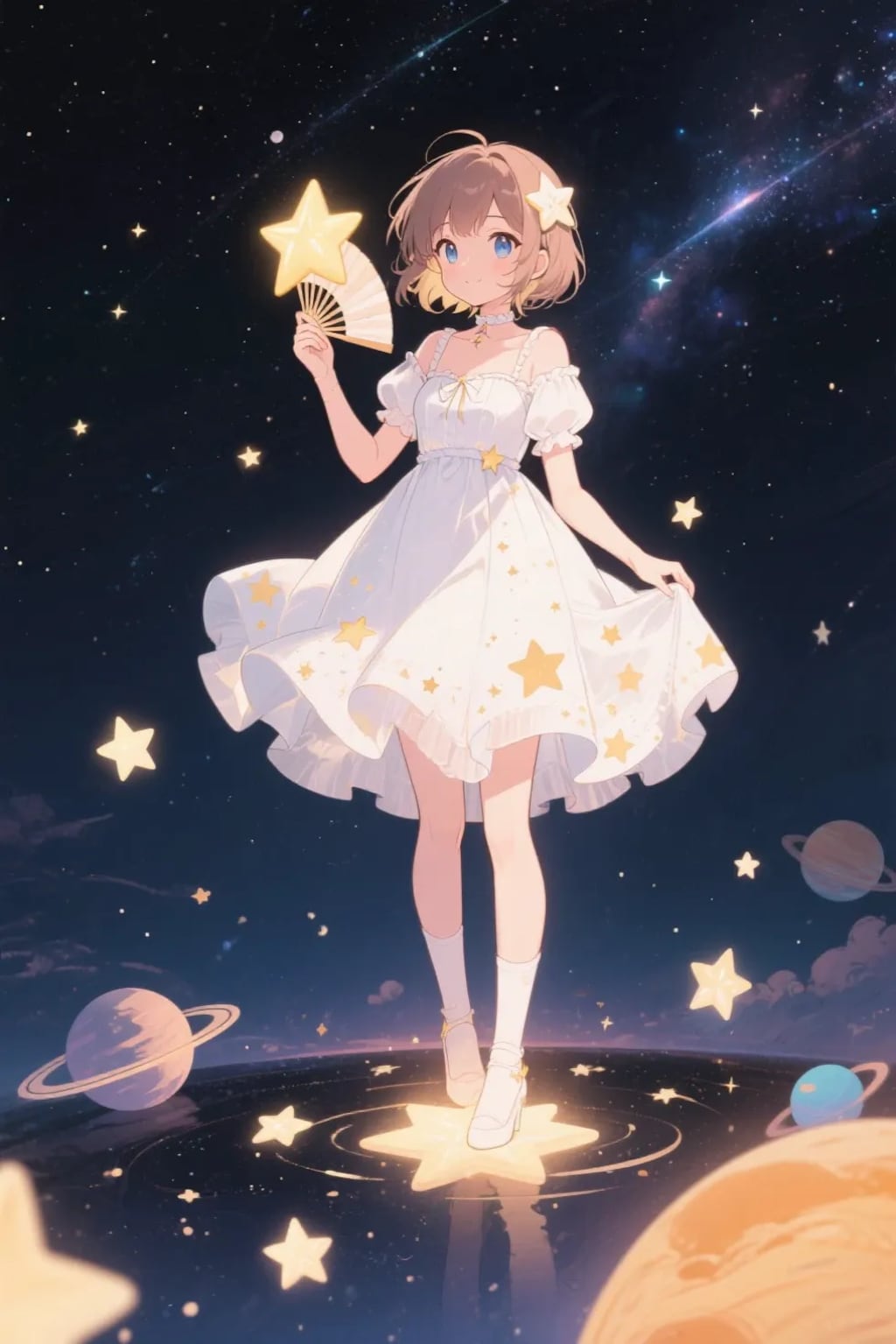 星を纏う少女