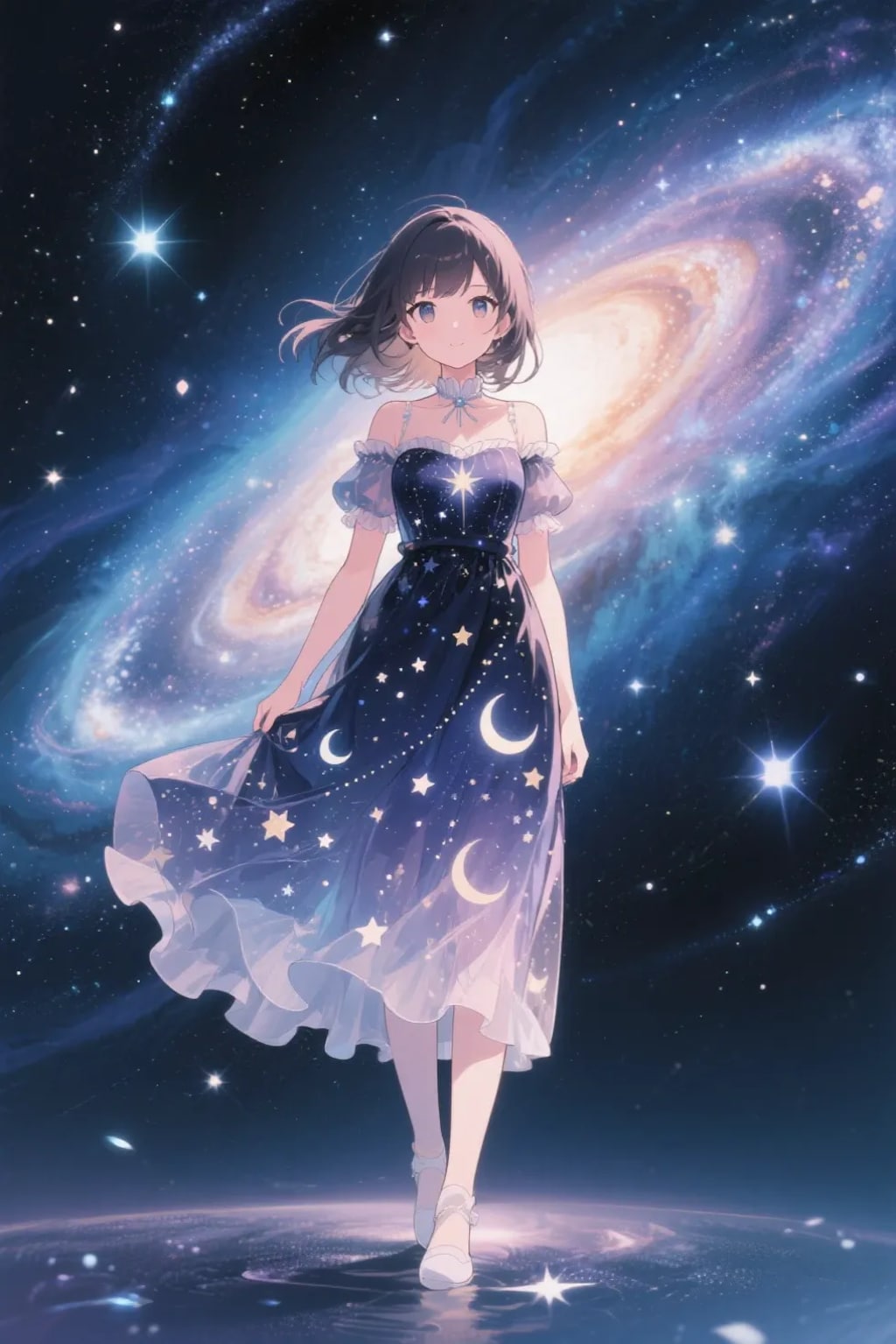 星を纏う少女
