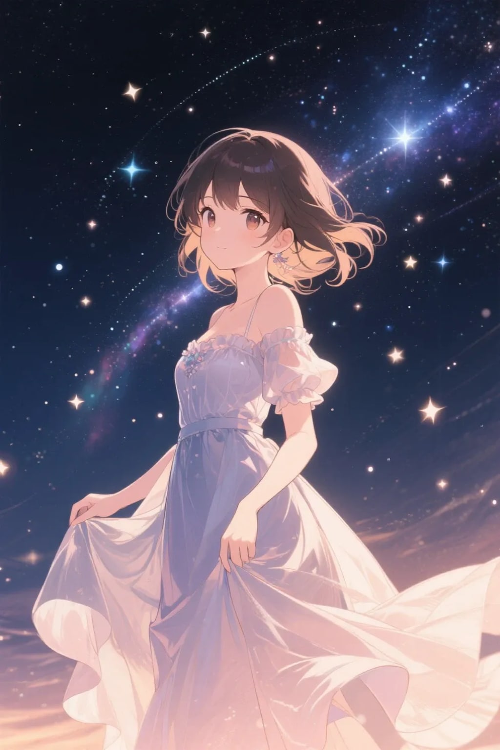 星を纏う少女