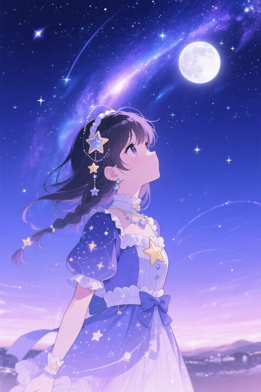 星を纏う少女