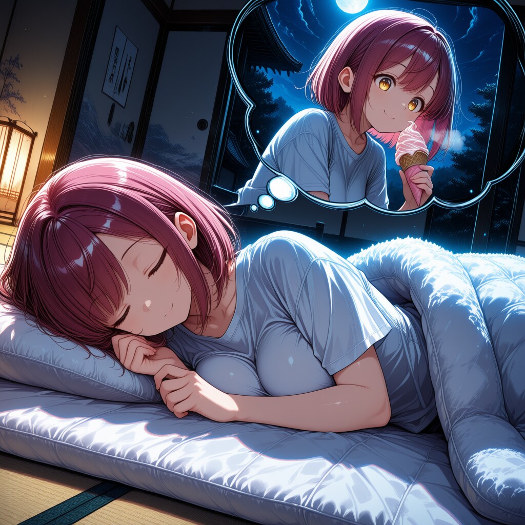 おやすみなさい（挨拶メイドの芽衣ちゃん）