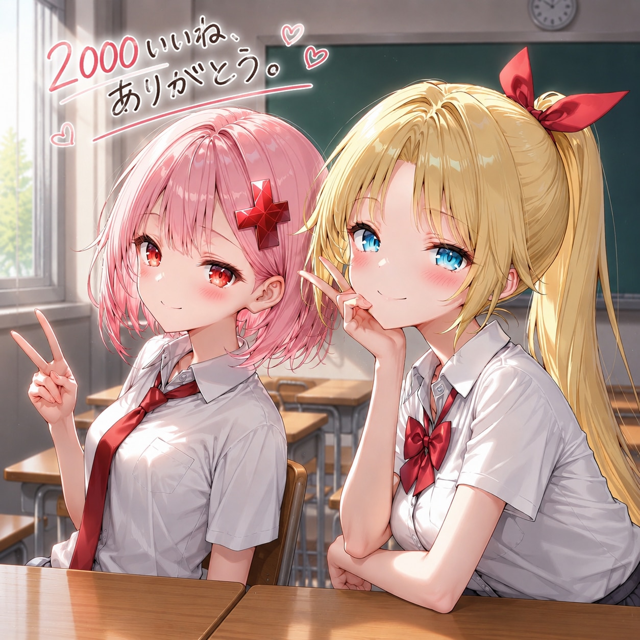 2000いいね、ありがとう。