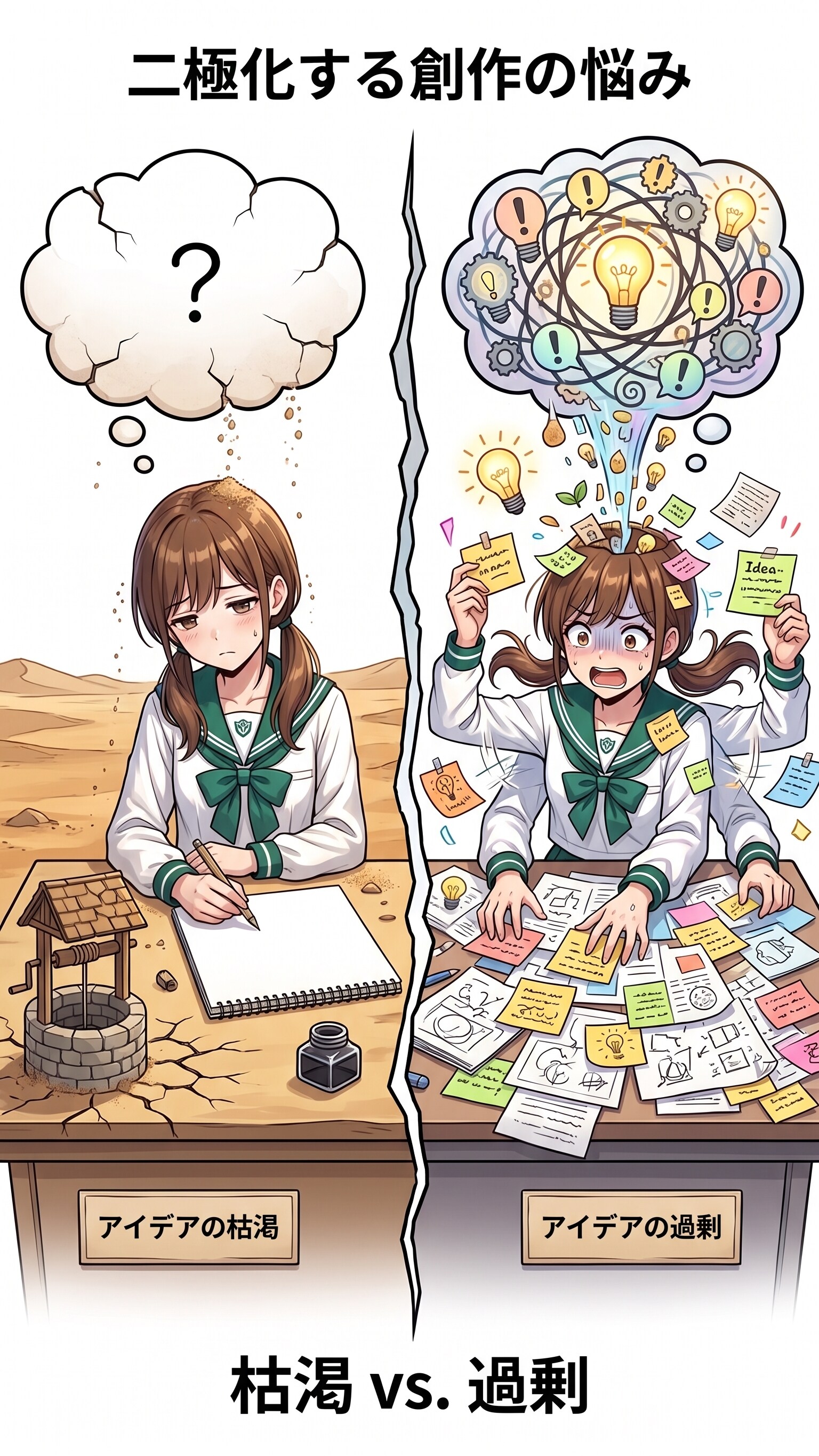 ネタが足りないor多すぎる！！