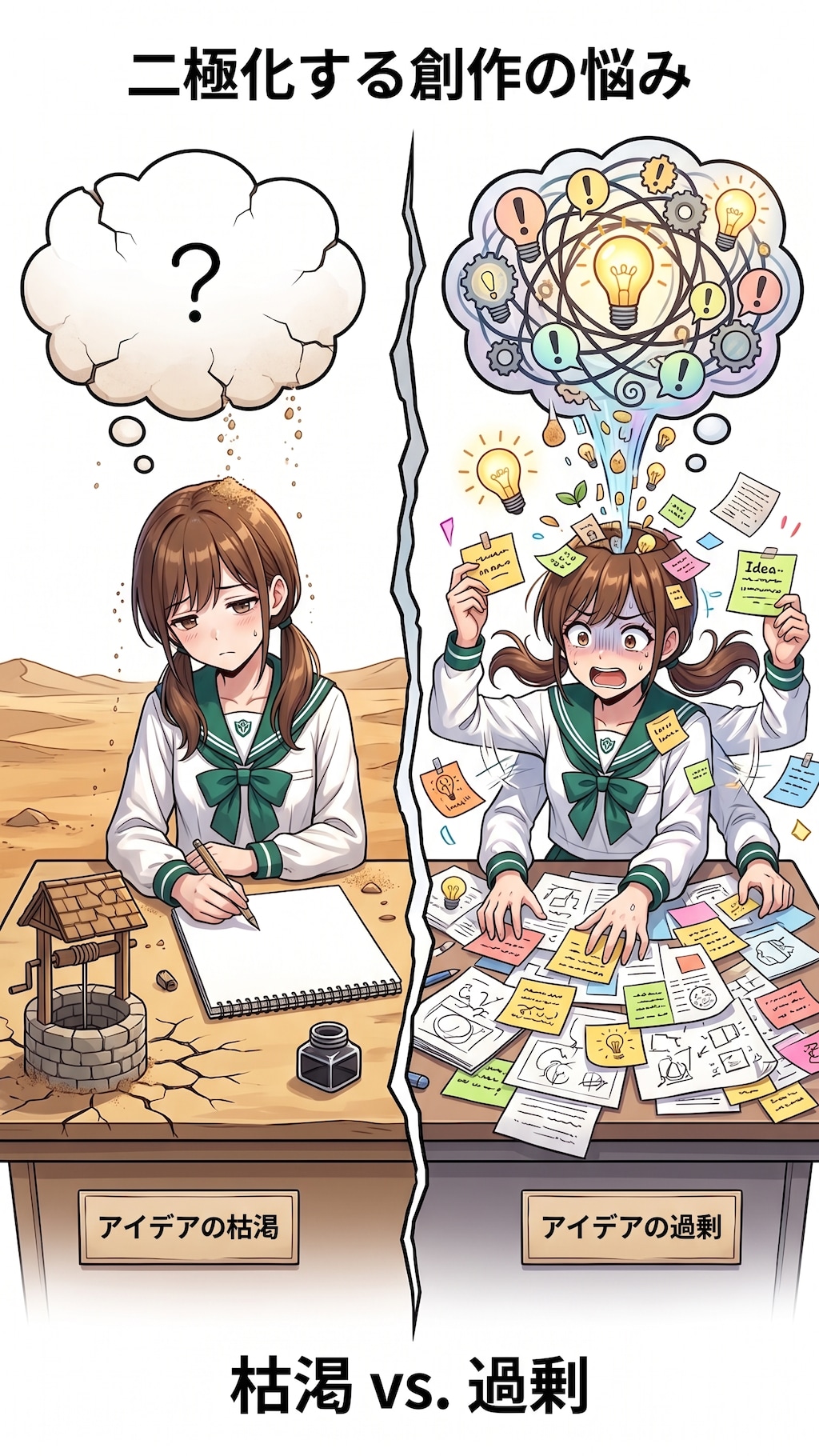 ネタが足りないor多すぎる！！