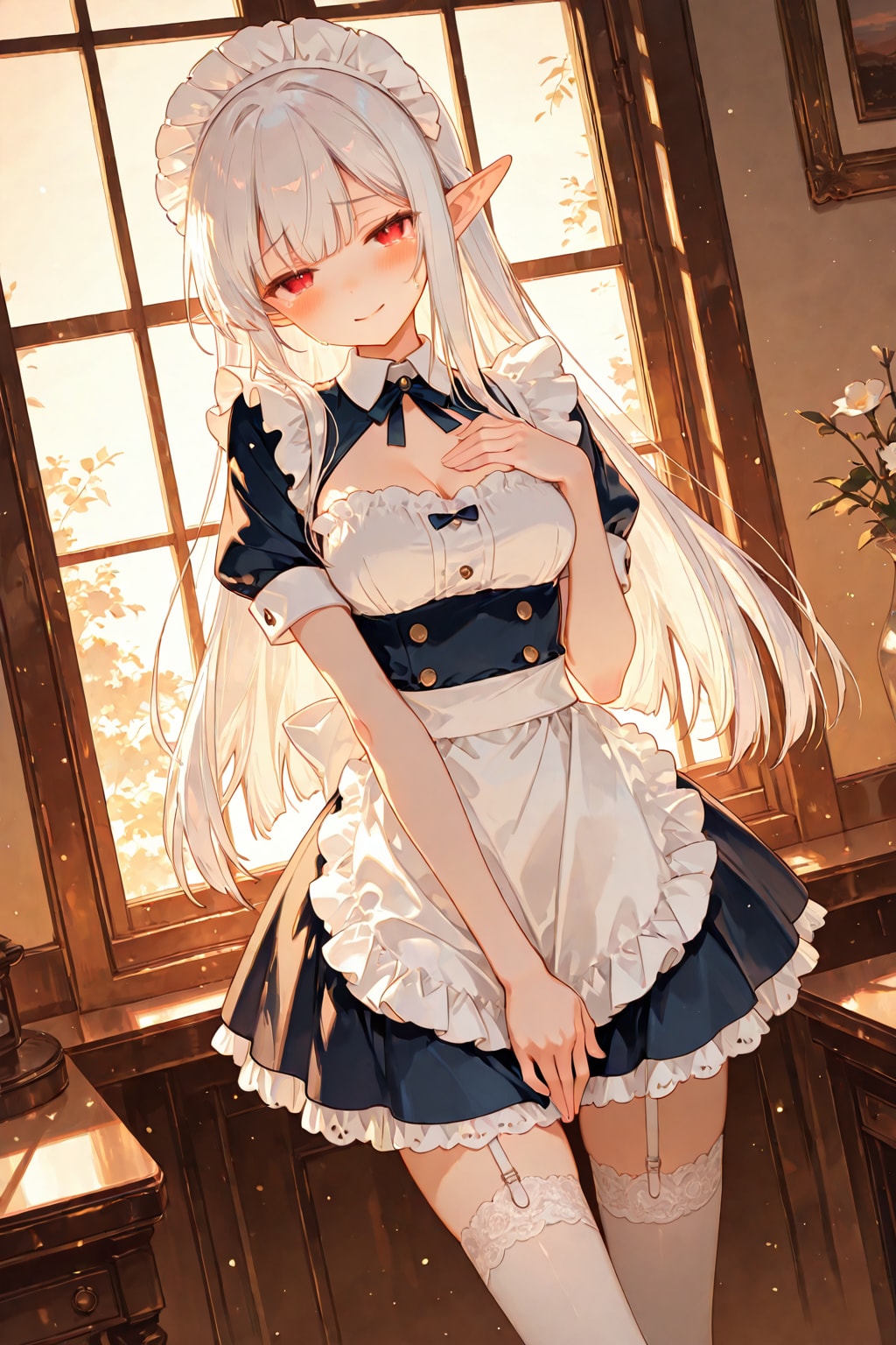 ③奴隷から介抱されるも、一生仕えることを決めたネージュ。