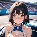 シャイなレースクイーン 2枚目