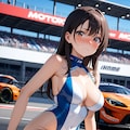 シャイなレースクイーン 9枚目