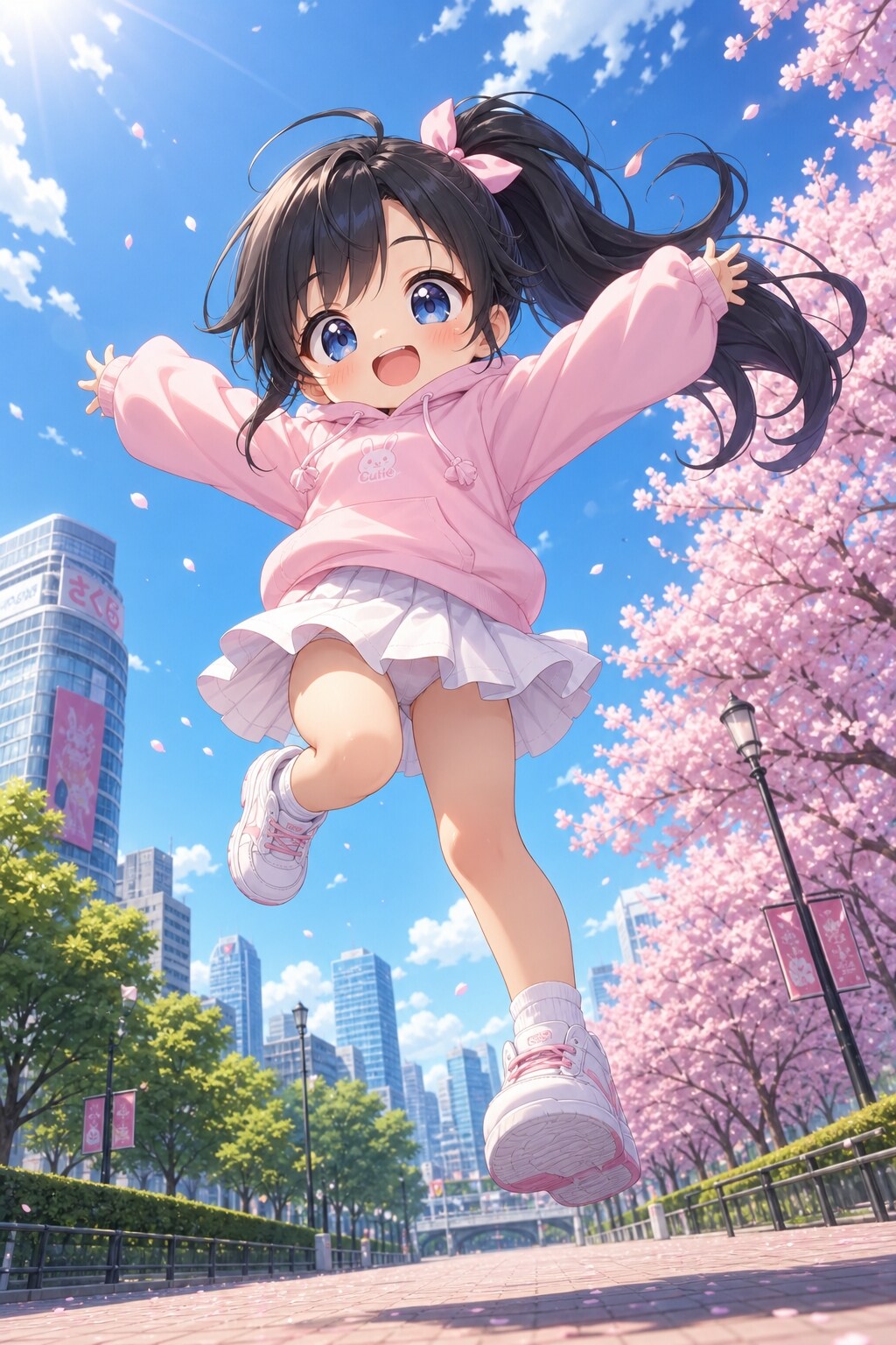 ぱんつ出せた！