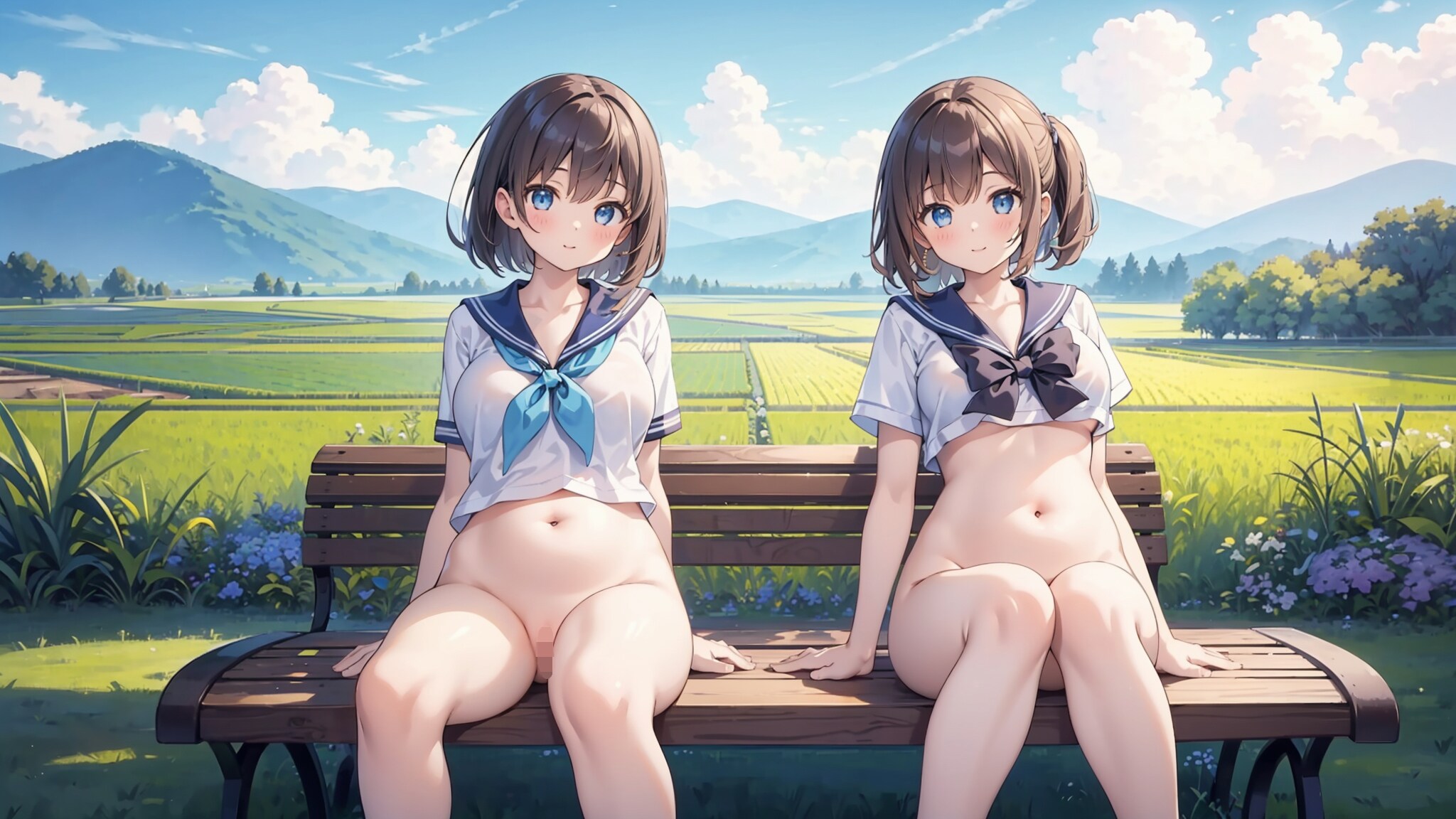 下脱ぎJK