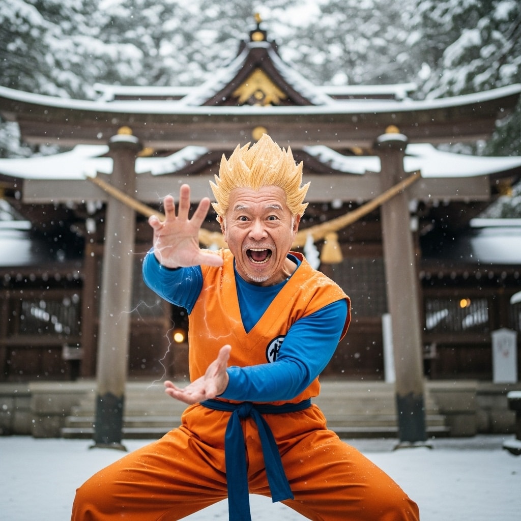 スーパーサイヤ爺 | の人気AIイラスト・グラビア