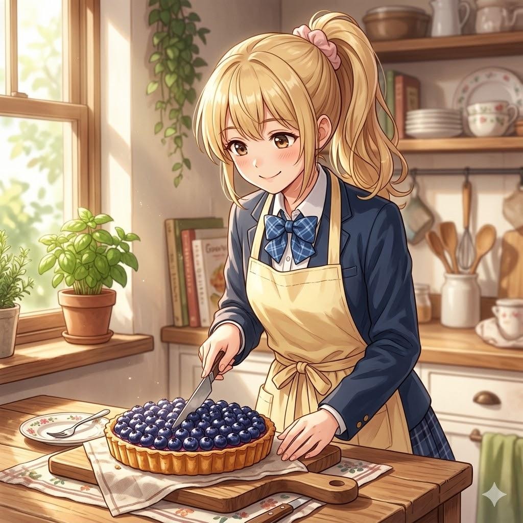 ブルーベリータルト