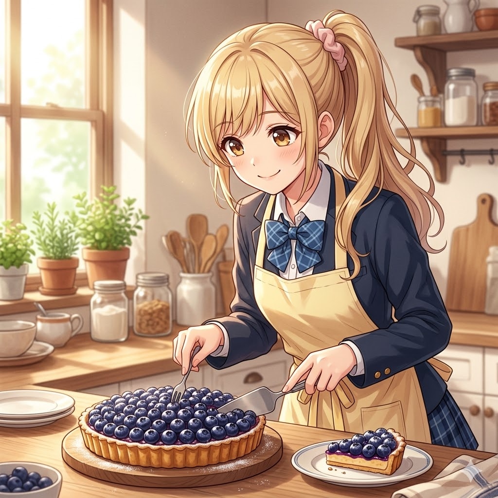 ブルーベリータルト