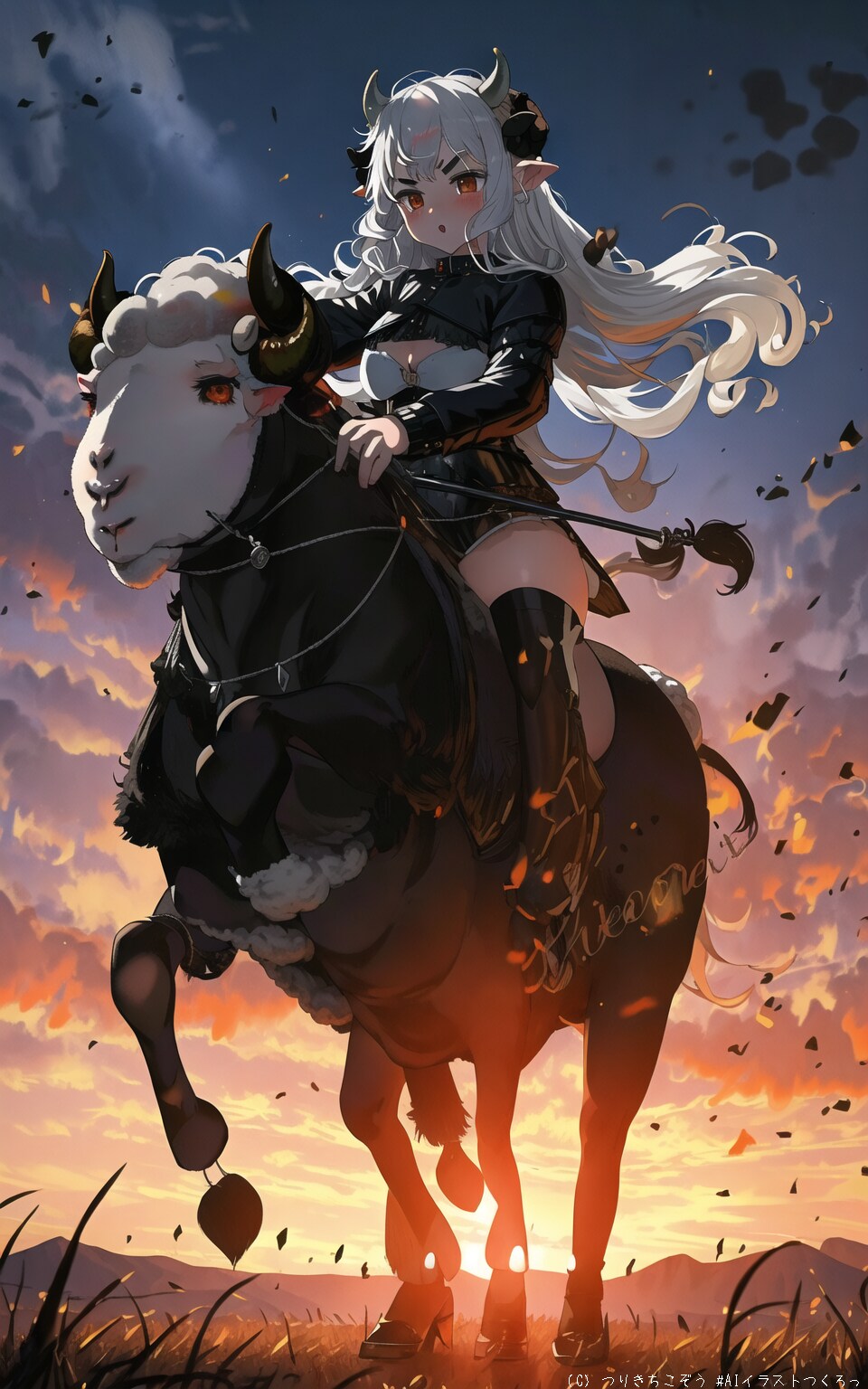 ソロモンより封印されし72柱の悪魔28〜ベリト | の人気AIイラスト・グラビア