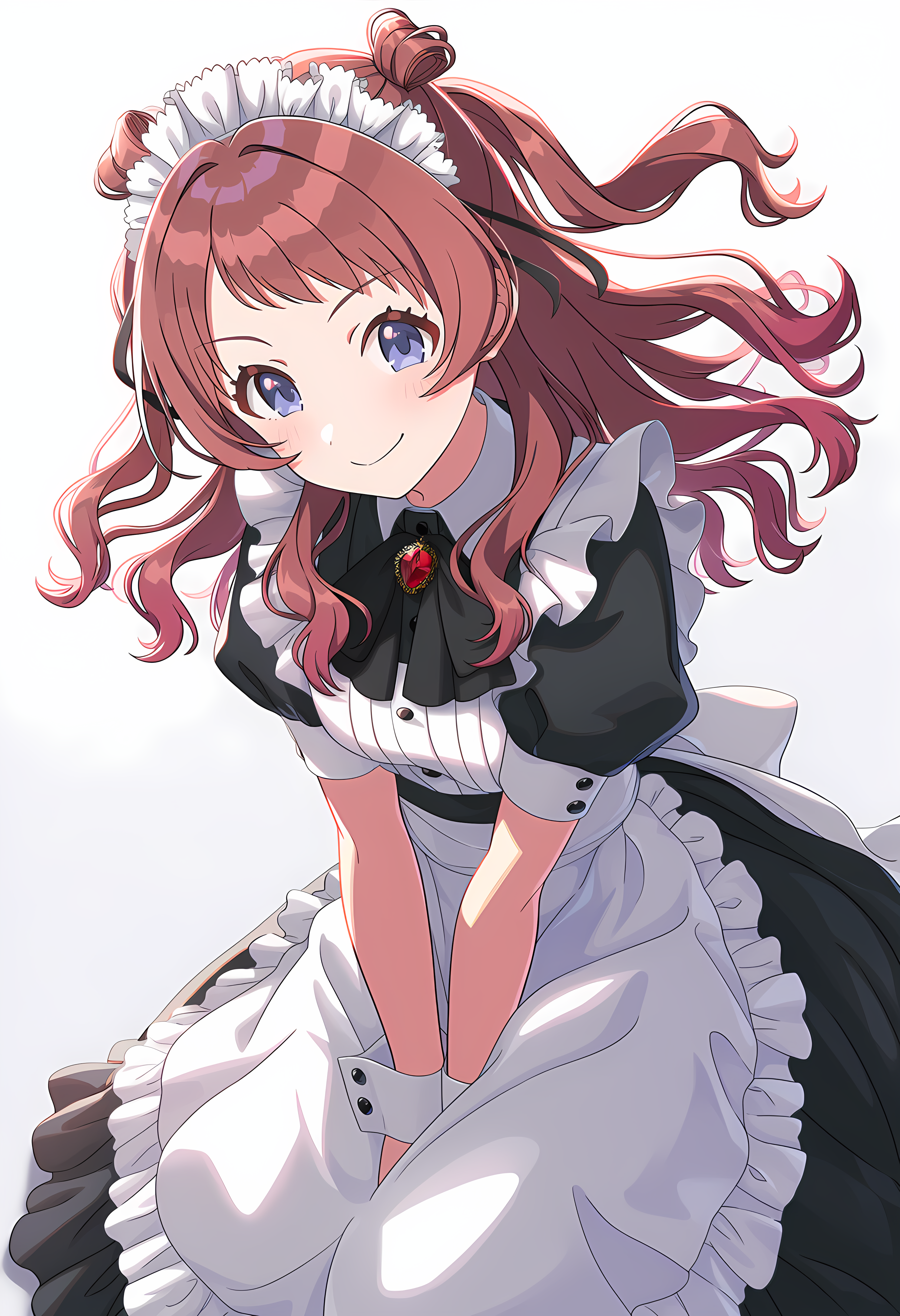 メイド衣装の花海咲季