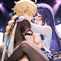 (crossover)ペラ×空、音楽祭後即❤️ 7枚目