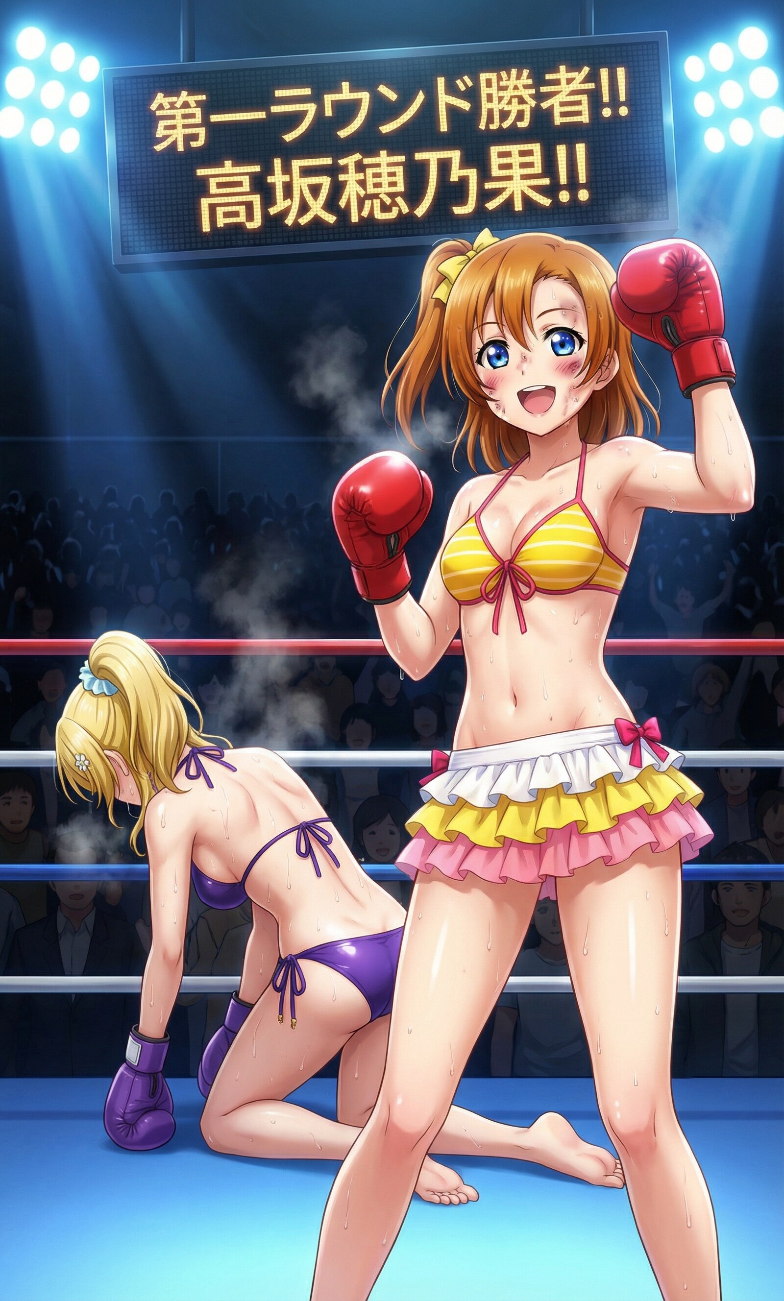 絢瀬絵里×高坂穂乃果の闘いの結果が出たぞの巻