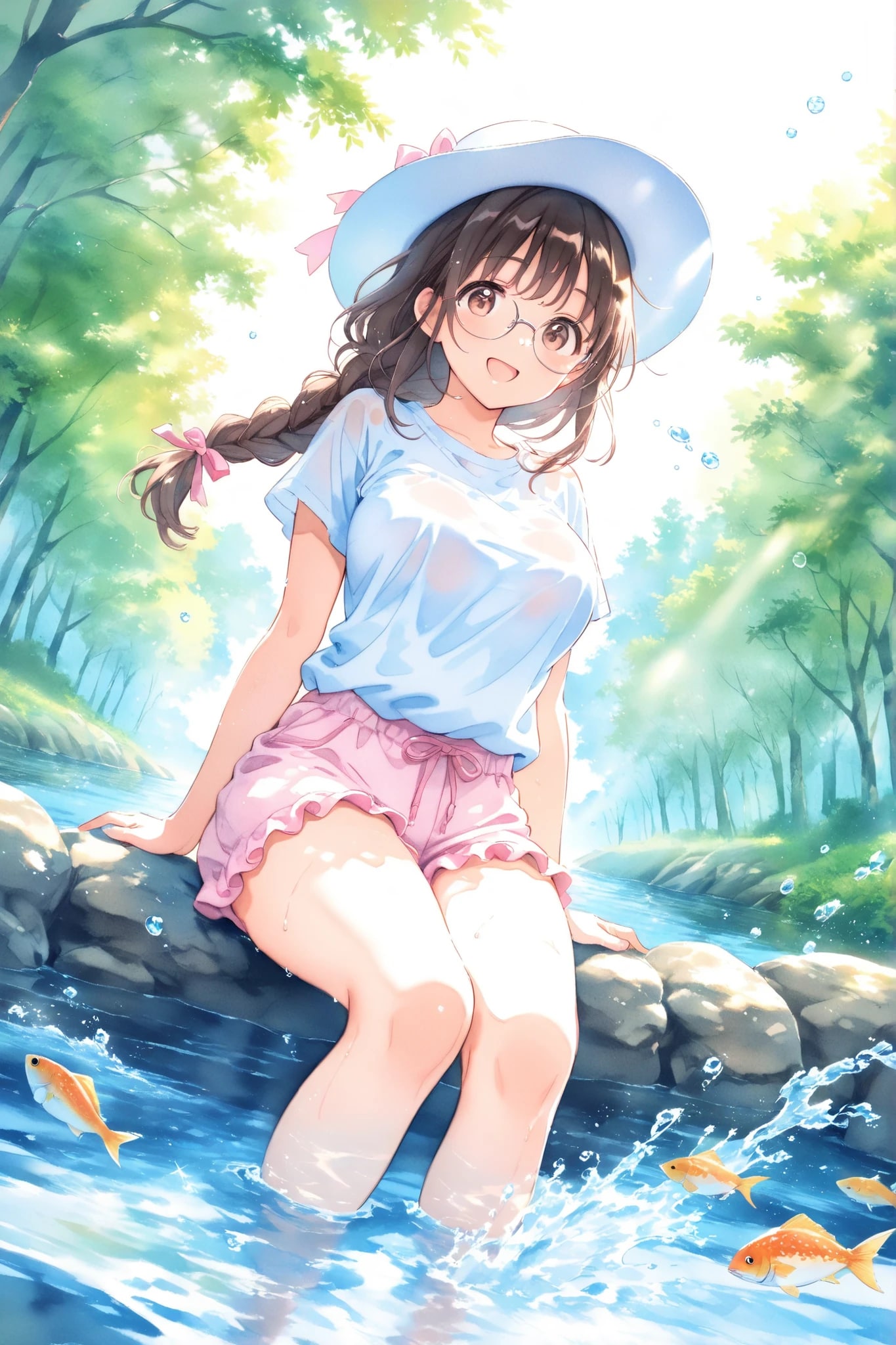もう濡れちゃってもいいよね🎶