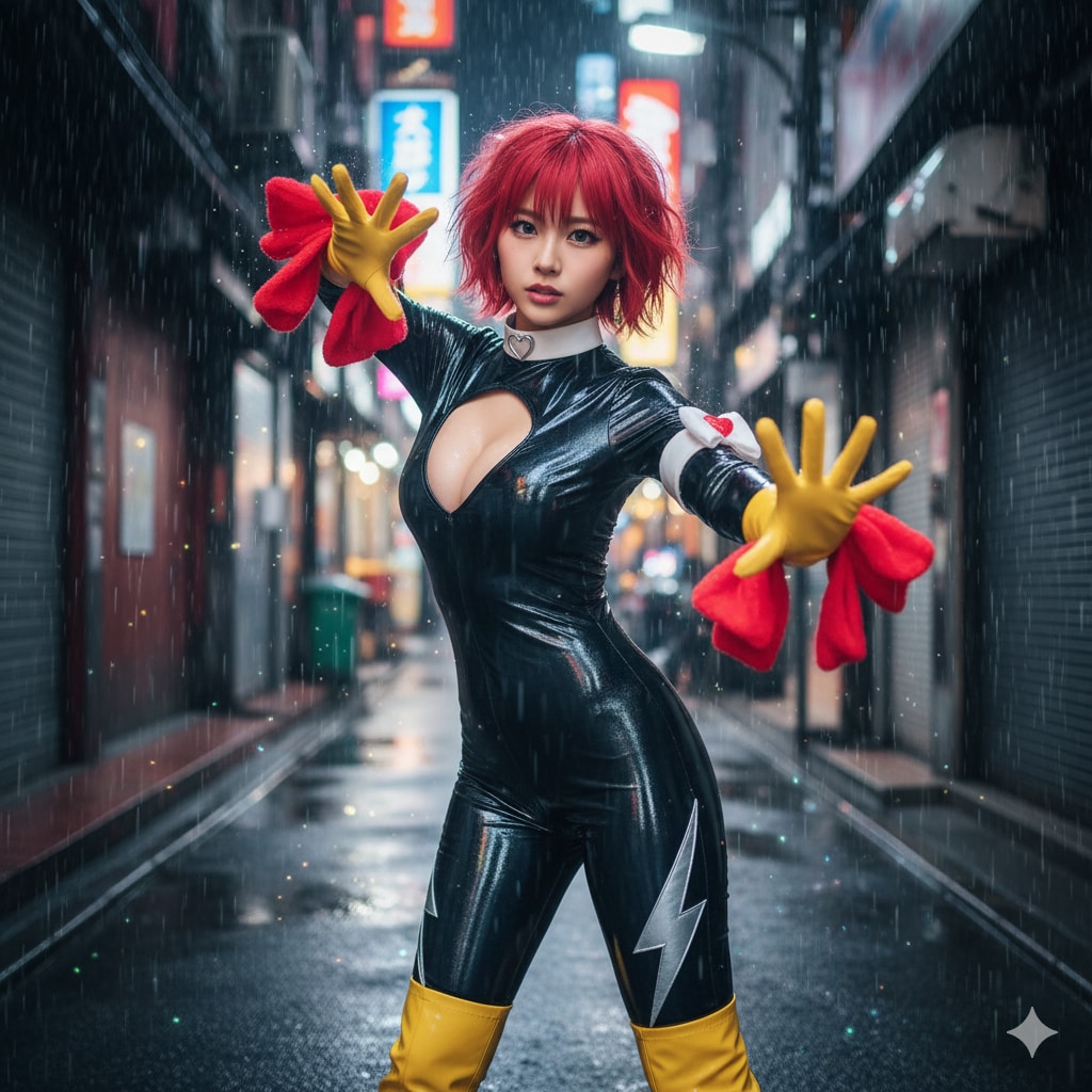 グラビアモデルが演じるキューティーハニー実写版