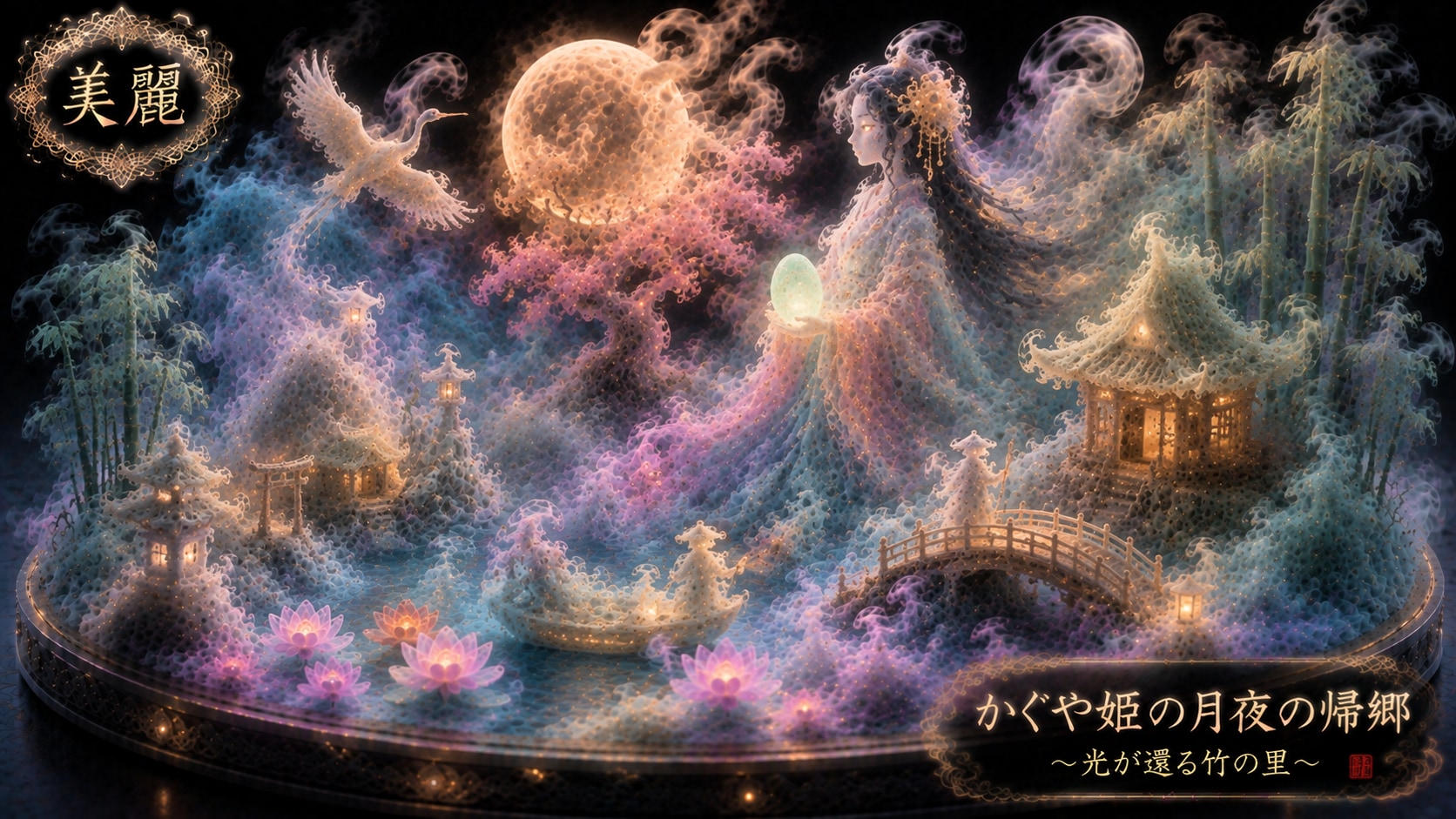 Beautiful Steam and Mist / 美麗 蒸気・煙霧 #patreon #ChatGPT #customGPT #GPTs  #AIillustration #美麗 #蒸気 #煙霧 | の人気AIイラスト・グラビア