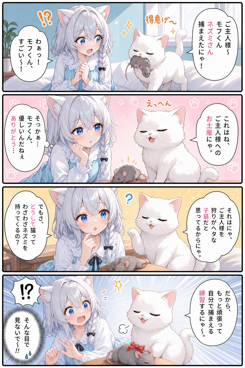 ネコのお土産