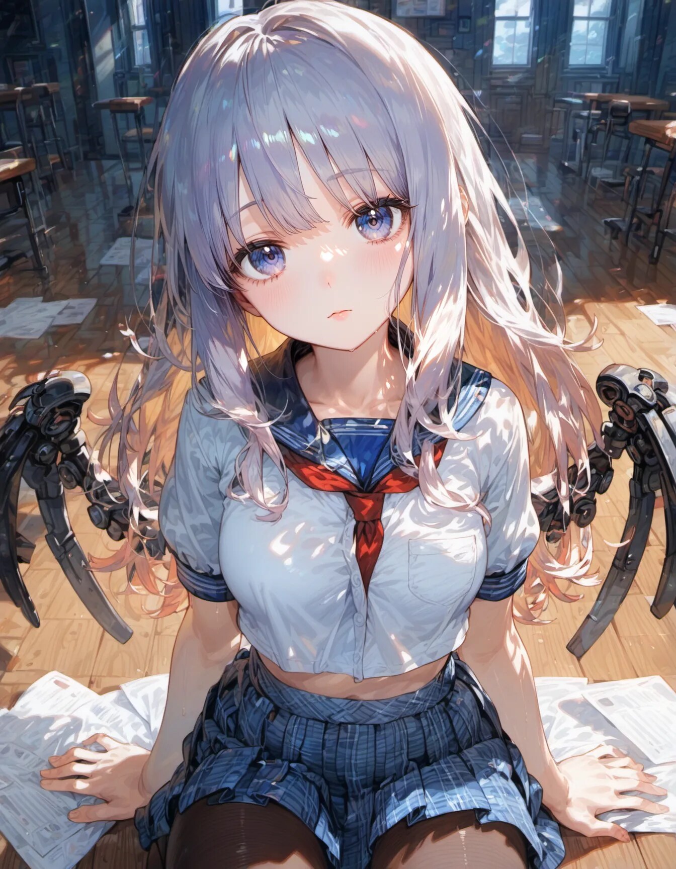 Mechanical Arms, Human Heart | の人気AIイラスト・グラビア
