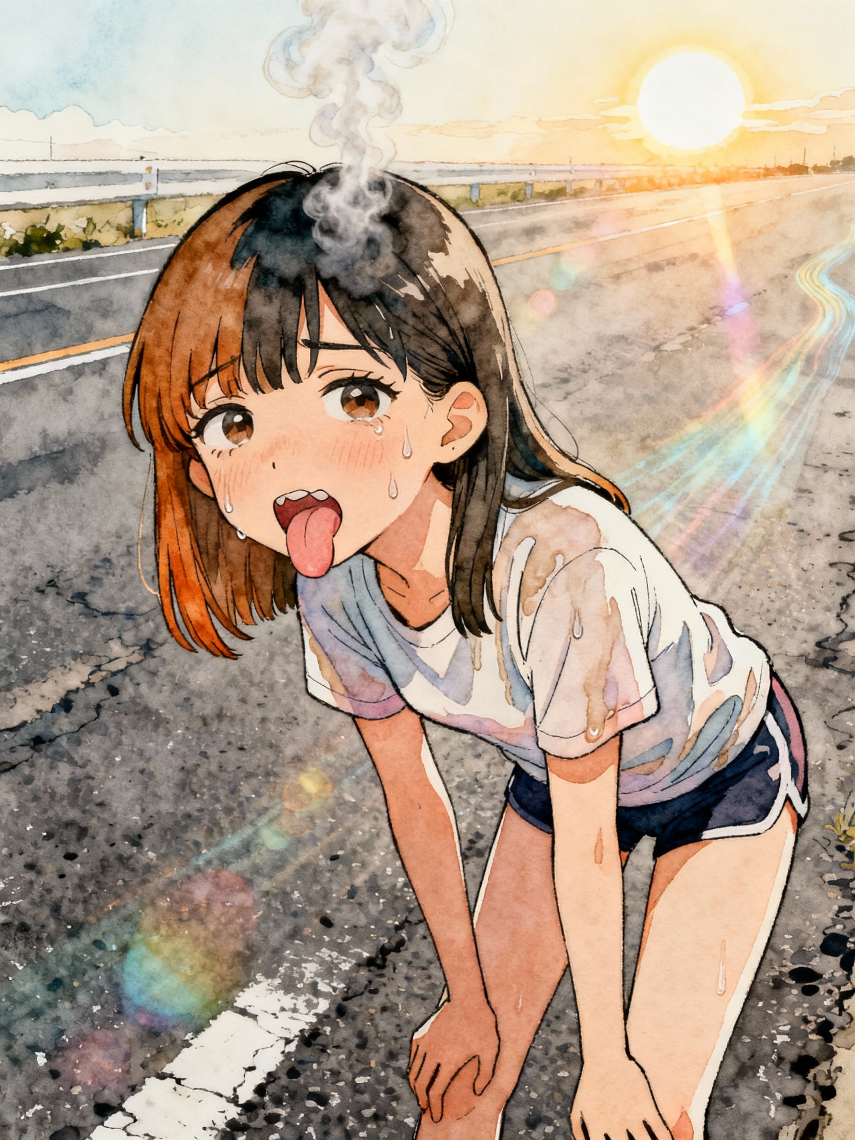 暑いの苦手少女 | の人気AIイラスト・グラビア