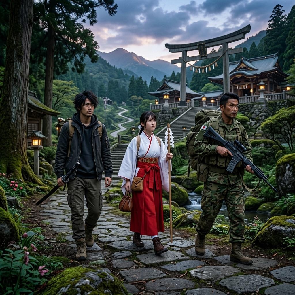 冒険の旅へ出発