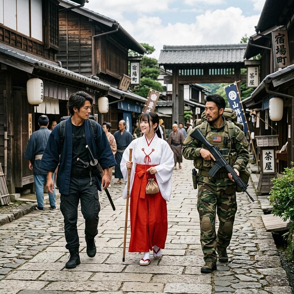 冒険の旅へ出発
