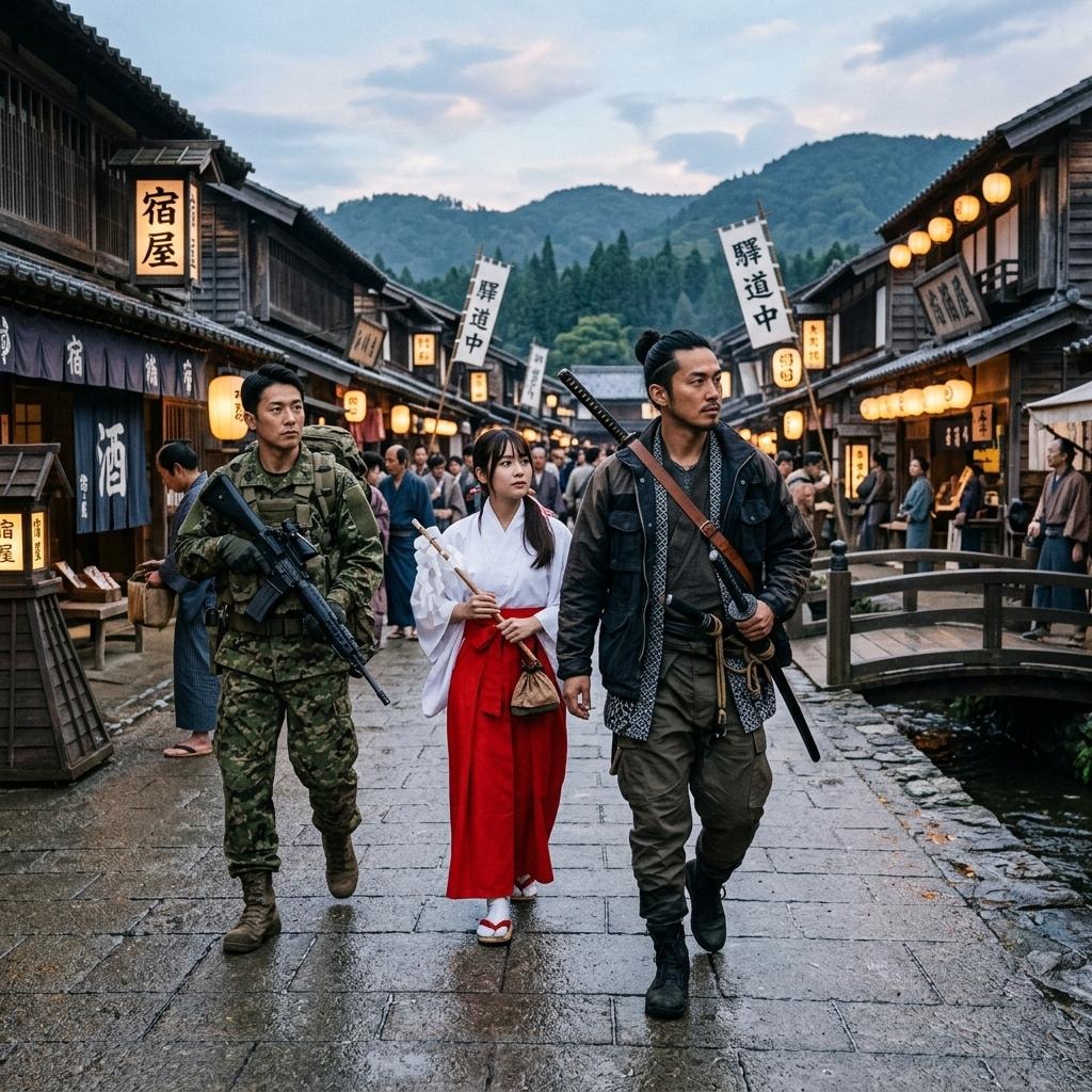 冒険の旅へ出発