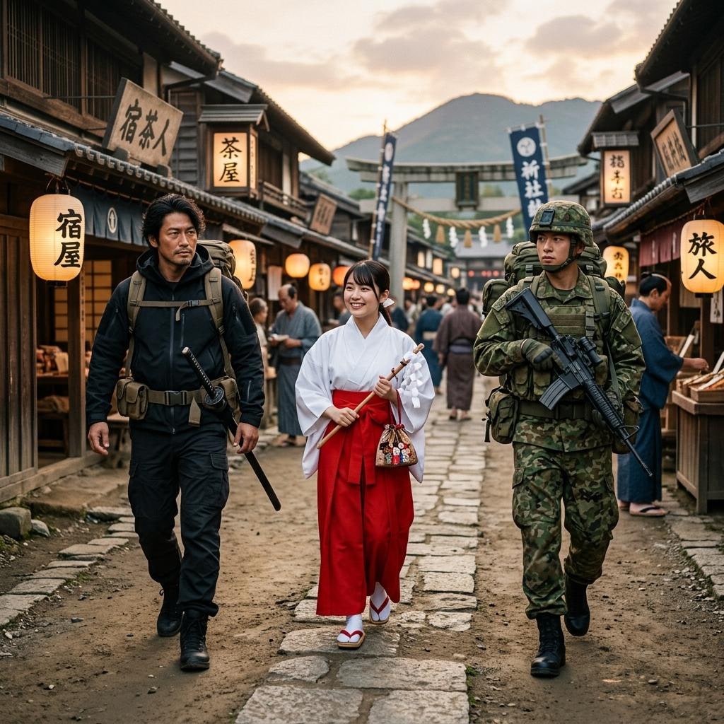 冒険の旅へ出発